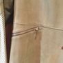 Karen Millen Satin Lined Suede Leather Duster Coat - Beige. Image 10