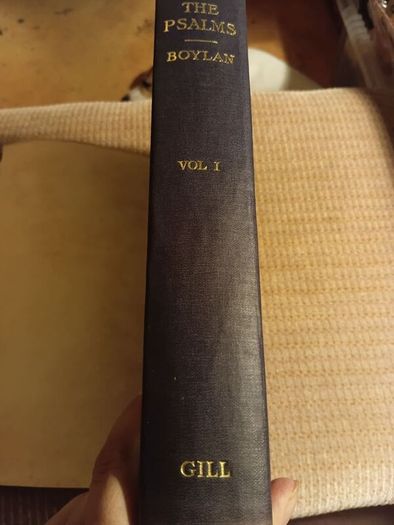 Rare Find 1936 The Psalms. A Sudy of the Vulgate Psalter in the Light of the Hebrew Text. Religious. Vintage.