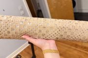 Embossed table runner