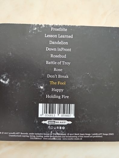 Mark Geary CD - The Fool