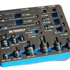 Manarola Professional 20-piece Impact Adaptor & Extension Bar Set