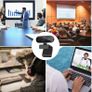 Webcam with Microphone and Tripod for PC, Desktop, Laptop, Plug and Play USB Web Camera with Privacy Cover, 1080P Full HD Webcam for Conference, Studying, Zoom, Skype, Compatible Windows, Mac Android Image 8