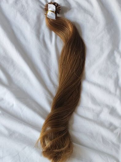 Hair extensions light brown