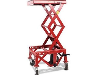 Hydraulic Red Moto Cross Lift XL Lifting Stand + Rollers