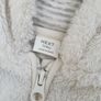 Next Ecru Baby Cosy Fleece Hooded All-In-One Size 0-3 Months Image 3