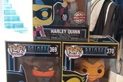 DC Comics Blacklight Funko Pop Batman Animated Series Joker Harley Quinn