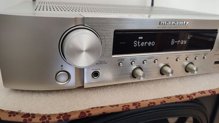 Marantz NR1200 with 3.7 years warrenty remaining.