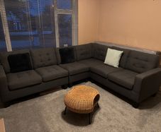 Large Modular Corner Sofa + FREE Footstool
