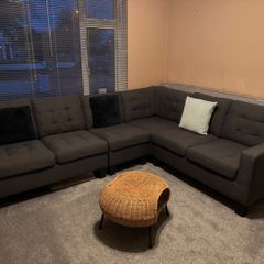 Large Modular Corner Sofa + FREE Footstool