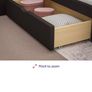 Small double slate bed with two drawers brand new in box Image 6