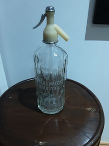 soda siphon  bottles x 3