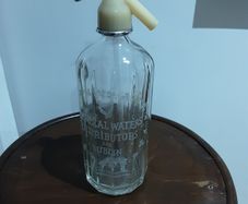 soda siphon  bottles x 3