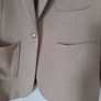 Joules tan/brown Herringbone Jersey Tweed Blazer size UK 18 Image 5
