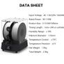 EIBOS Extra Large Dry Box, Filament Dryer,1.75mm, 2.85mm, 3.00mm 3D Filament Compatible: DRY FAST, EXTRA LARGE, Dry Sift Screen Image 3