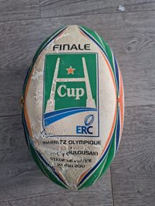 Actual Rugby Ball From 2010 Heineken Cup Final