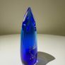 Vintage Murano Sommerso Bud Vase. Vetreria Artistica Oball.  Luigi Onesto Era.  Original Label Image 7