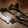 Vintage Golf Clubs and Bag Image 5