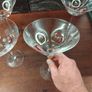 4 Delpihi Martini Glasses Image 8