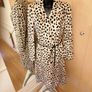 Women's Coat Leopard Print REDUCED Size 14 Image 5
