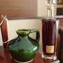 Stunning Green Govancroft Whisky Flagon Image 2