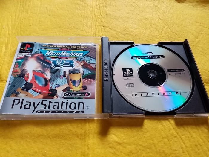 Micromachines V3 PlayStation 1 Ps1 PlayStation 2 ps2 games Original