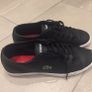 Lacoste Calvin Klein black flat shoes sneakers trainers size UK7 unisex Image 3