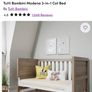 Tutti Bambini Modena 3-in-1 Cot Bed  White Oak Image 6