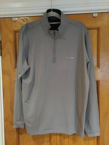 Aston Martin 1/4 zip sweater L