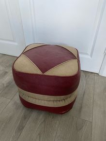 Antique Foot Stool Pouffe Ottoman