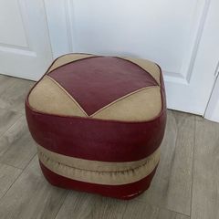 Antique Foot Stool Pouffe Ottoman
