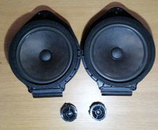 speakers for Opel Insignia in the Front door
