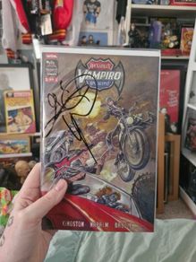 Vampiro Signed Original Comic Book - WCW WWE