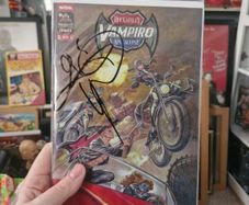 Vampiro Signed Original Comic Book - WCW WWE