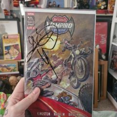 Vampiro Signed Original Comic Book - WCW WWE