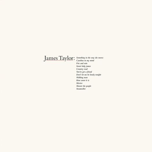 James Taylor Greatest Hits Vinyl Irish Pressing