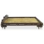 Bed Frame Dark Brown Bamboo 180x200 cm 6FT Super King Image 4