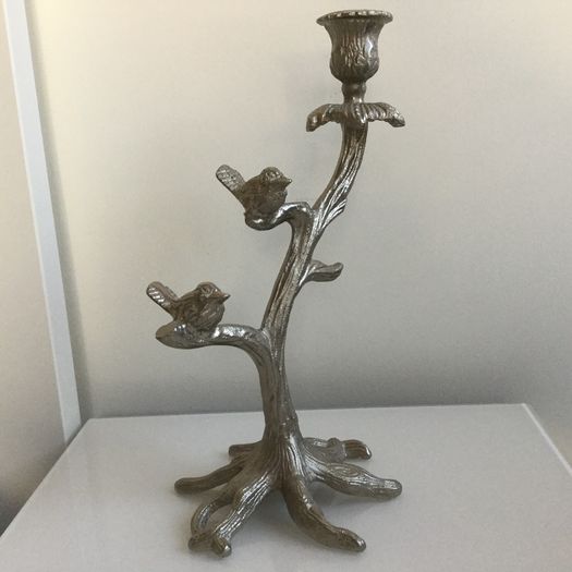 Candle holders brass crystal candlesticks