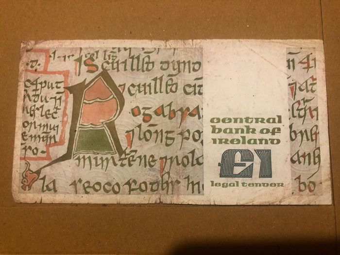 5 x Irish Pound B series