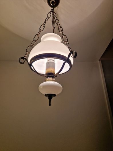 Vintage French Pendant light