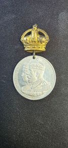 Antique 1911 Camberwell Coronation Medal - Mayor Whitworth St Cedd - Fattorini
