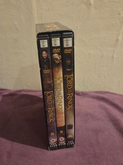 Lord of the Rings Trilogy DVDs