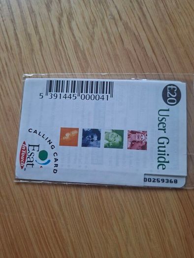 mint esat card