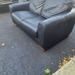 2 seater leather sofa