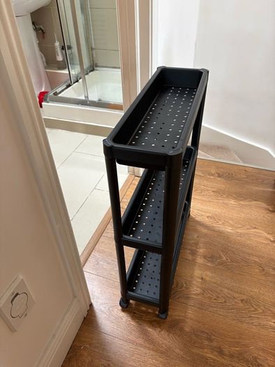 bathroom shelves