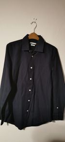 Zara Navy slim shirt