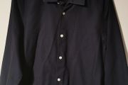 Zara Navy slim shirt
