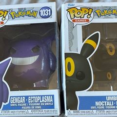 Pokemon Funko Pops Gengar & Umbreon