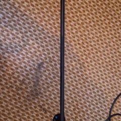 Black towel rail
