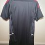 Mens Adidas Manchester United Football Shirt Training Jersey Black 2022-2023 Size Large Image 8