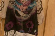 Miss selfridge chiffon top